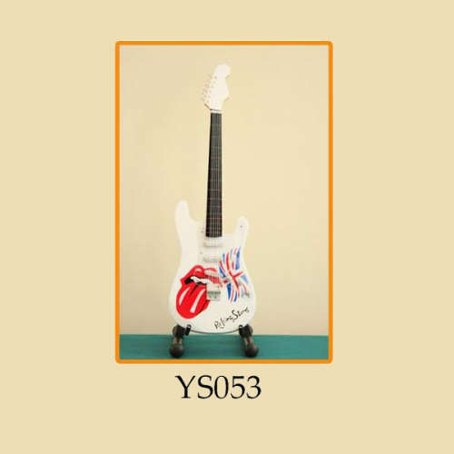 Miniature Guitar Rock star  Rolling Stones
